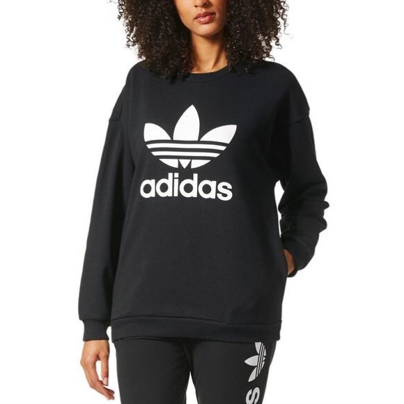 📣Last one 🆕Adidas Originals trefoil sweatshirt - Picture 2 of 6